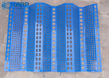 Grils décoratifs perforés de fil de suppression de poussière, couleur décorative de bleu de grils de maille