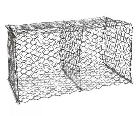 Mur tissé hexagonal de Mesh Gabion Stone Cage Retaining de fil de Q195 2mm