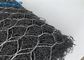 Marque renforcée Polye à haute densité 1-30M de la couleur KAAP de noir de barrière de panier de Gabion