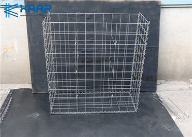 Cage décorative 75x75mm anticorrosion d'acier inoxydable de Gabion de maillage de soudure